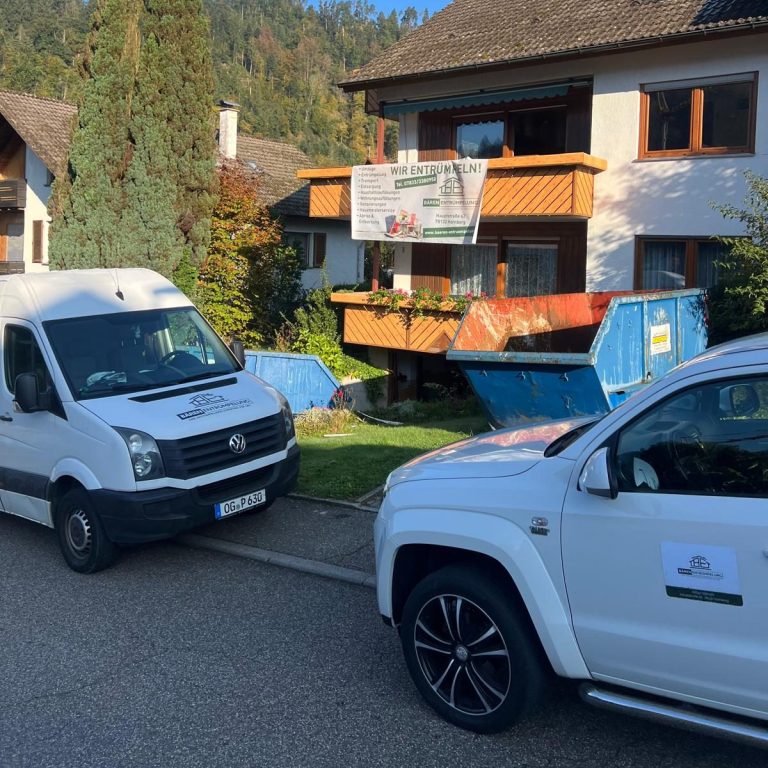 Entrümpelung und Beräumung einer Wohnung